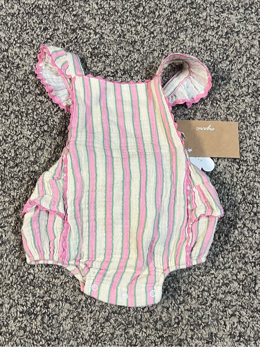 Angel Dear Ric Rac Sunsuit - Picture 2 of 4